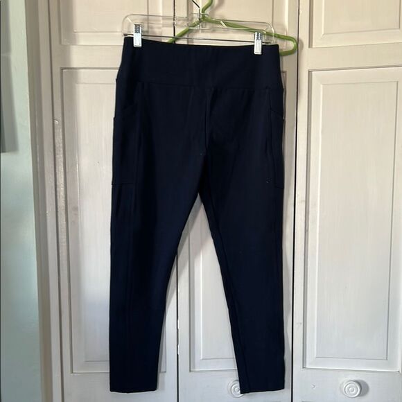 Lou & Grey Women's Navy Pants - Size L - Picture 1 of 7